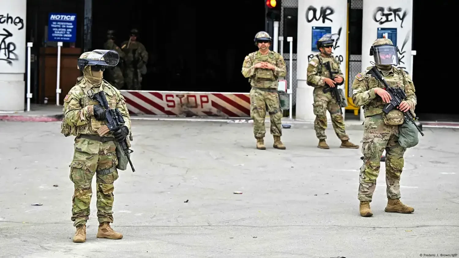 Trump may strengthen the role of the National Guard in US cities to ...