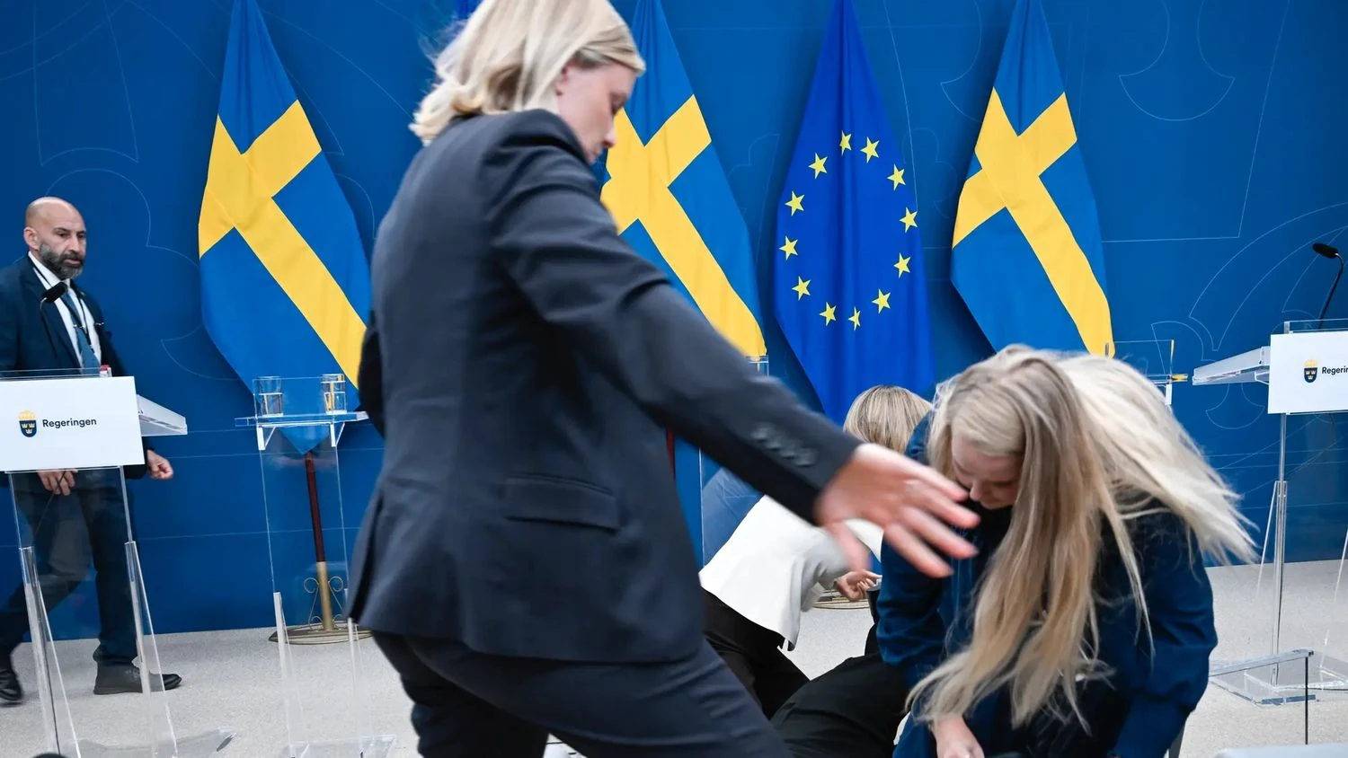 New Swedish Minister Of Health Fainted During Her First Press
