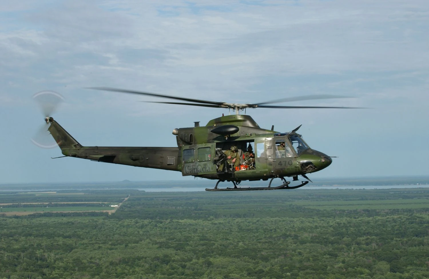 CH-146 Griffon helicopter