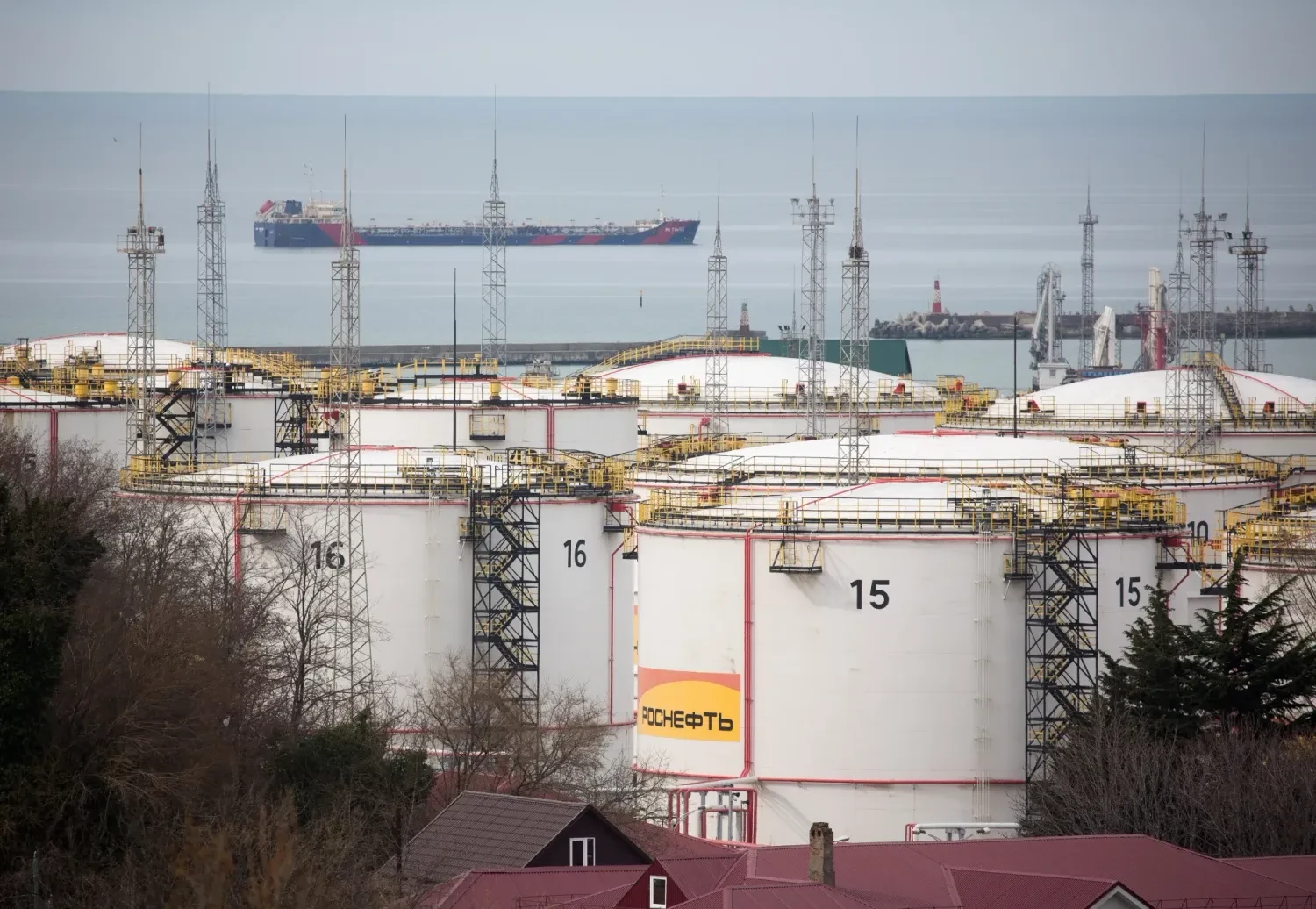 Russian tanker caught fire in the Black Sea after drone attack: oil ...