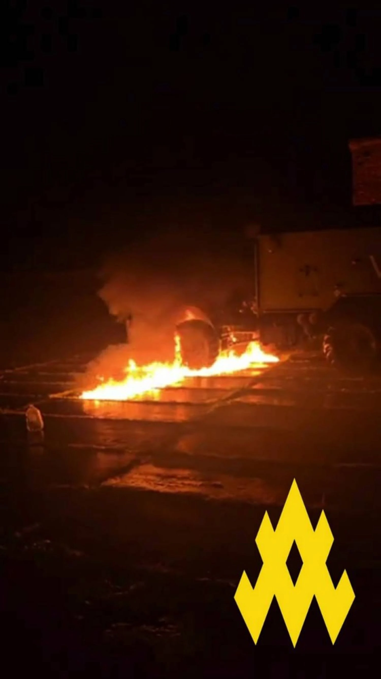 ATESH partisans destroyed a communication hub at an airfield in Rostov ...