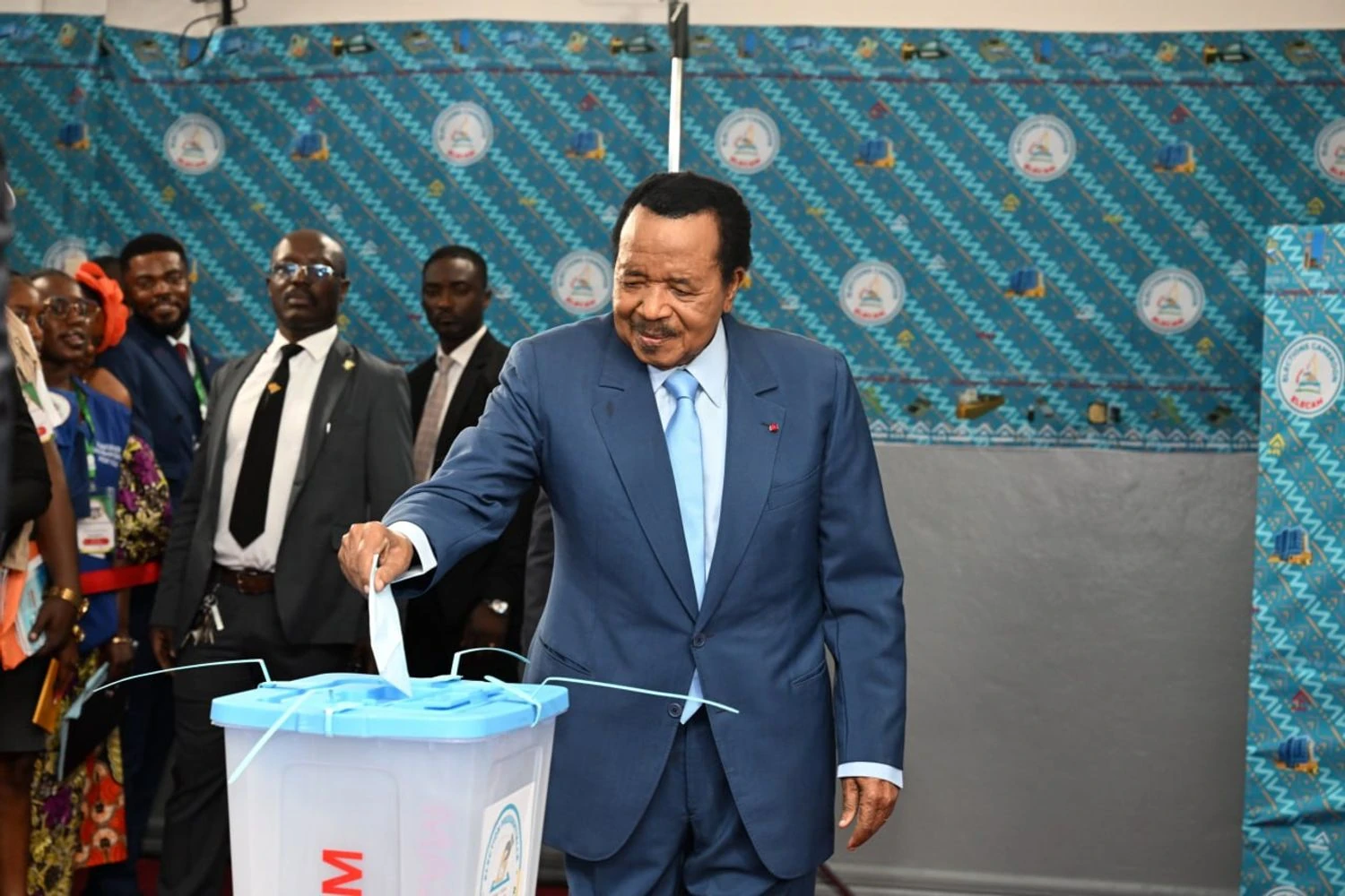Cameroonian President Biya sworn in for eighth term as president