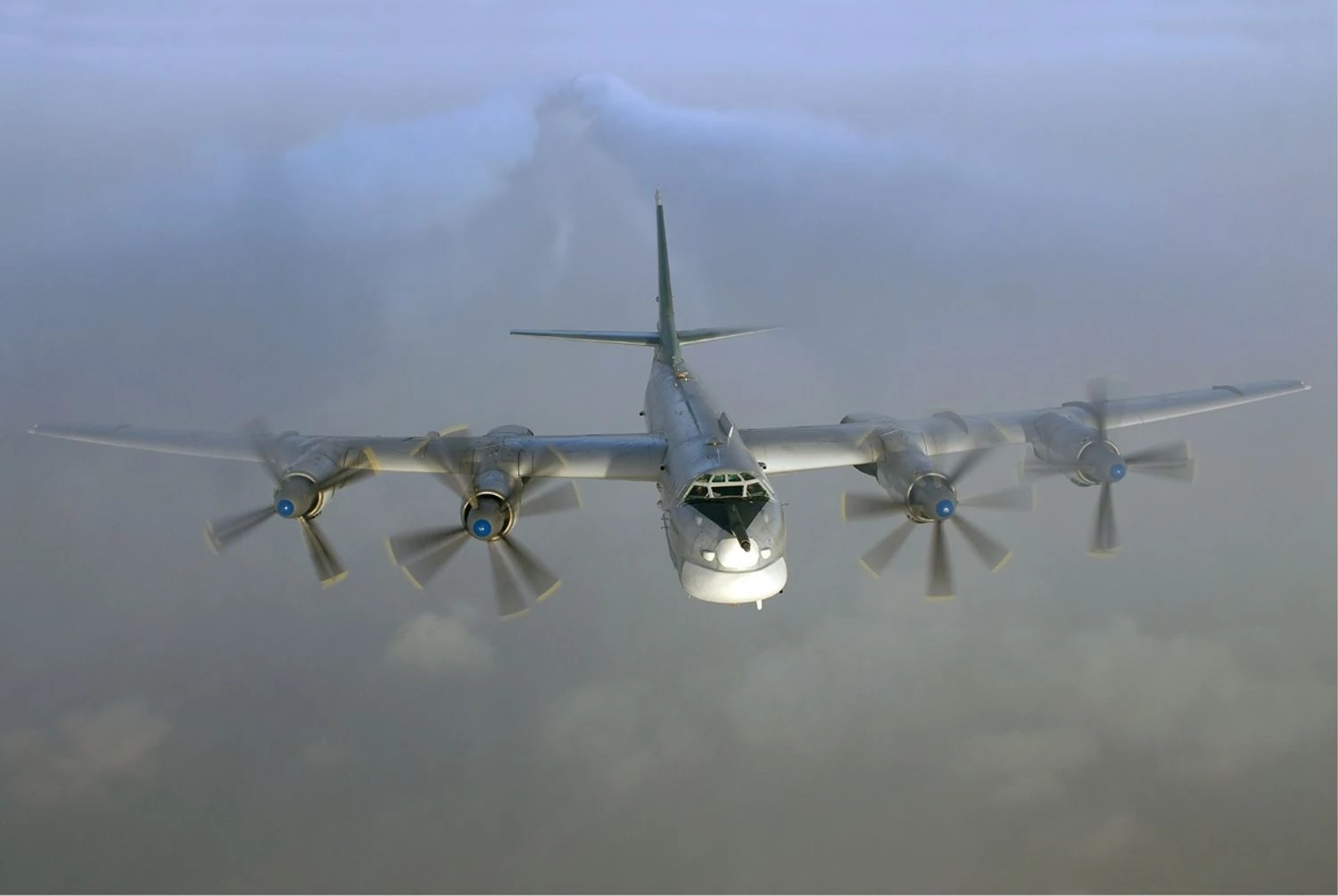 Russia has scrambled its Tu-95MS strategic bombers