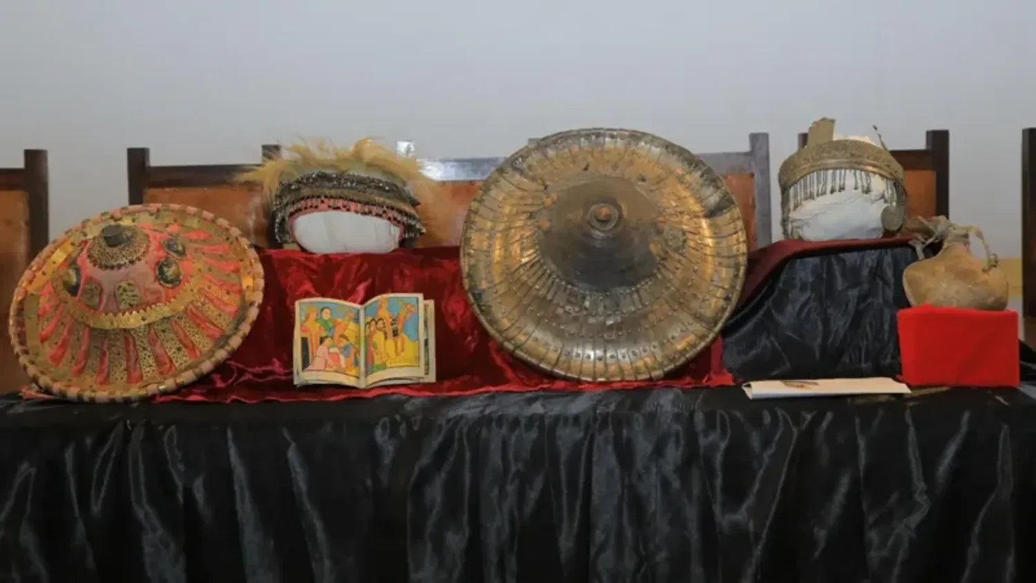 Ethiopia received 12 historical artifacts that had been stored in Germany for over a century