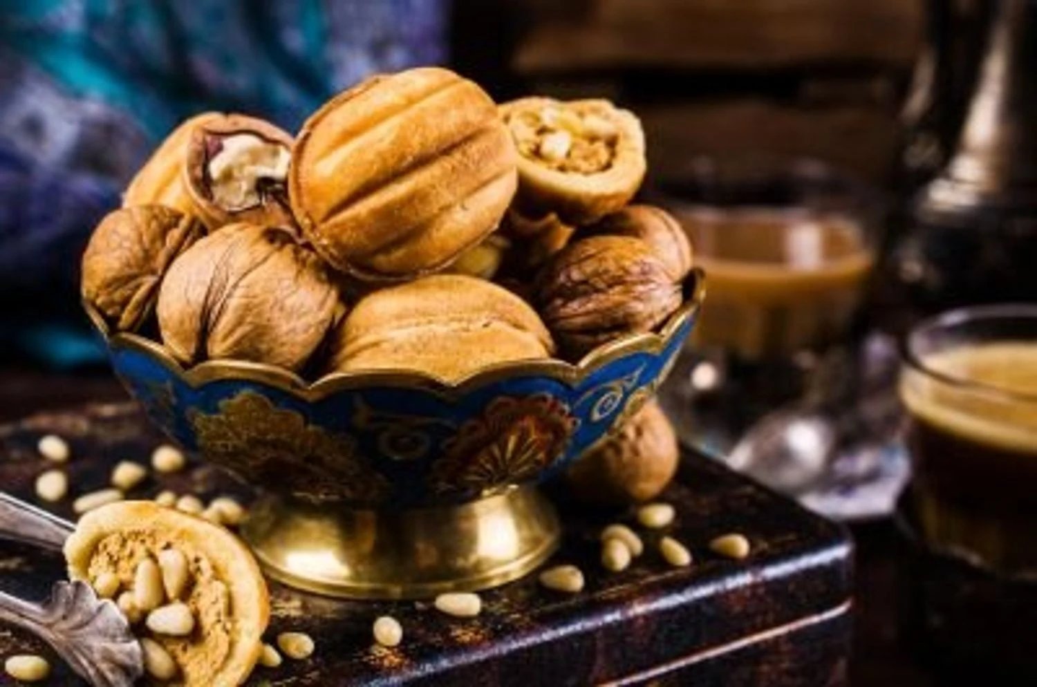 "Nut" cookies like in childhood: top 5 best recipes