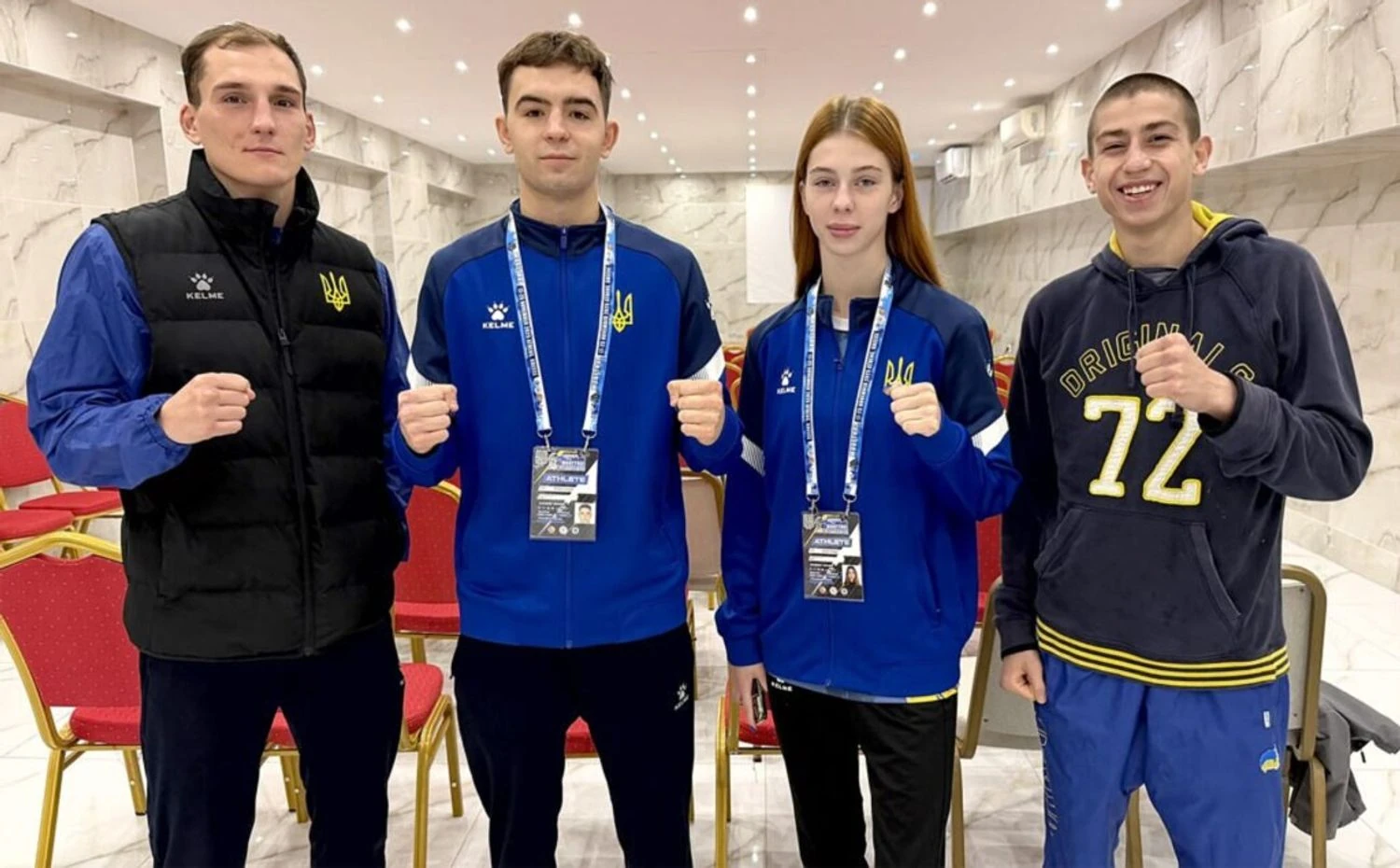 Ukrainian athletes won 35 medals at the European Muaythai Championship in Athens