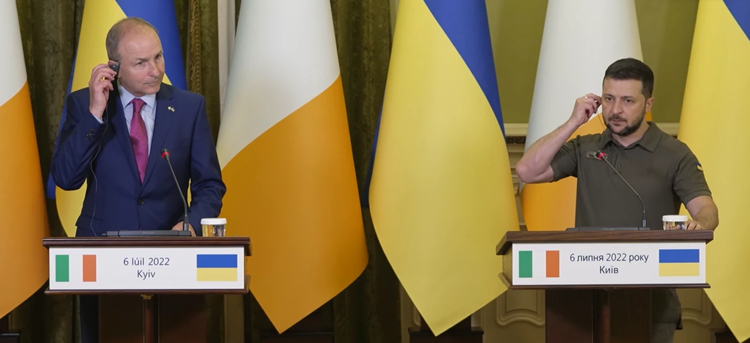 Zelenskyy to meet with Irish Prime Minister in Dublin: details of the first official visit