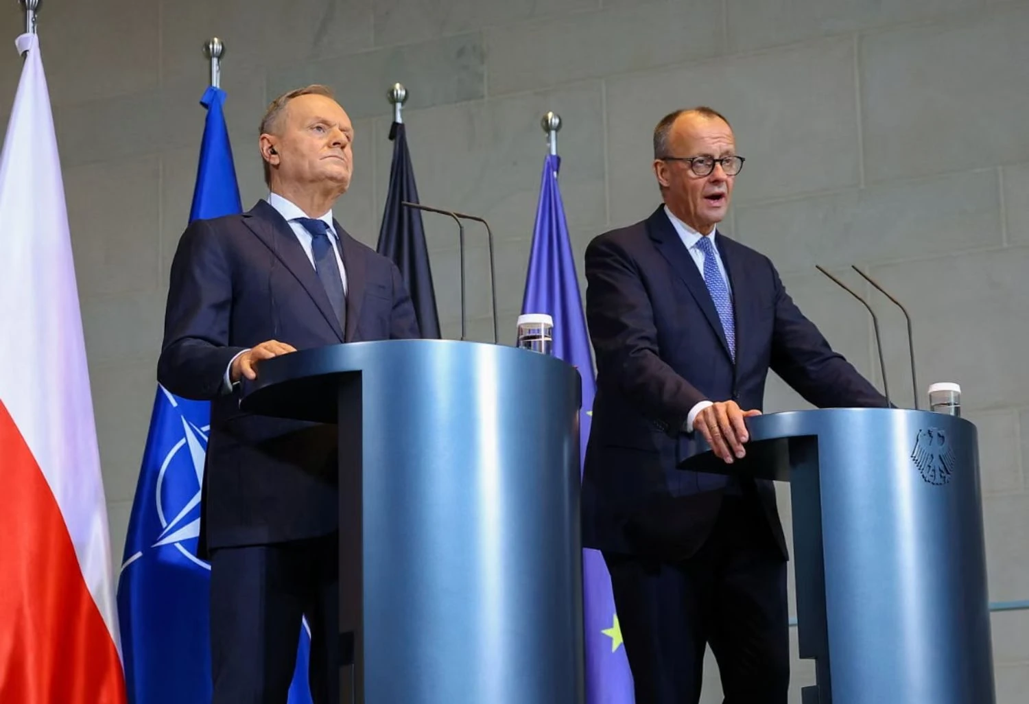 Merz praises German-Polish relations and rejects 'imposed peace' for Ukraine