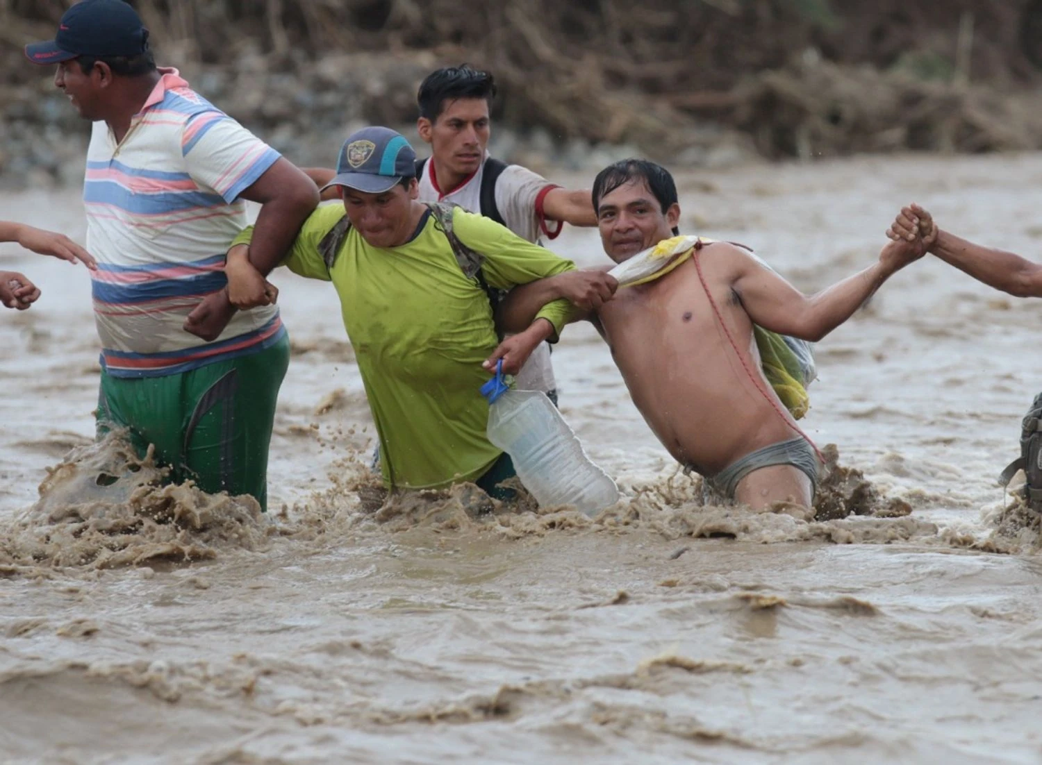 Deadly landslide in Peru: Amazon River swallows two boats, at least 12 dead