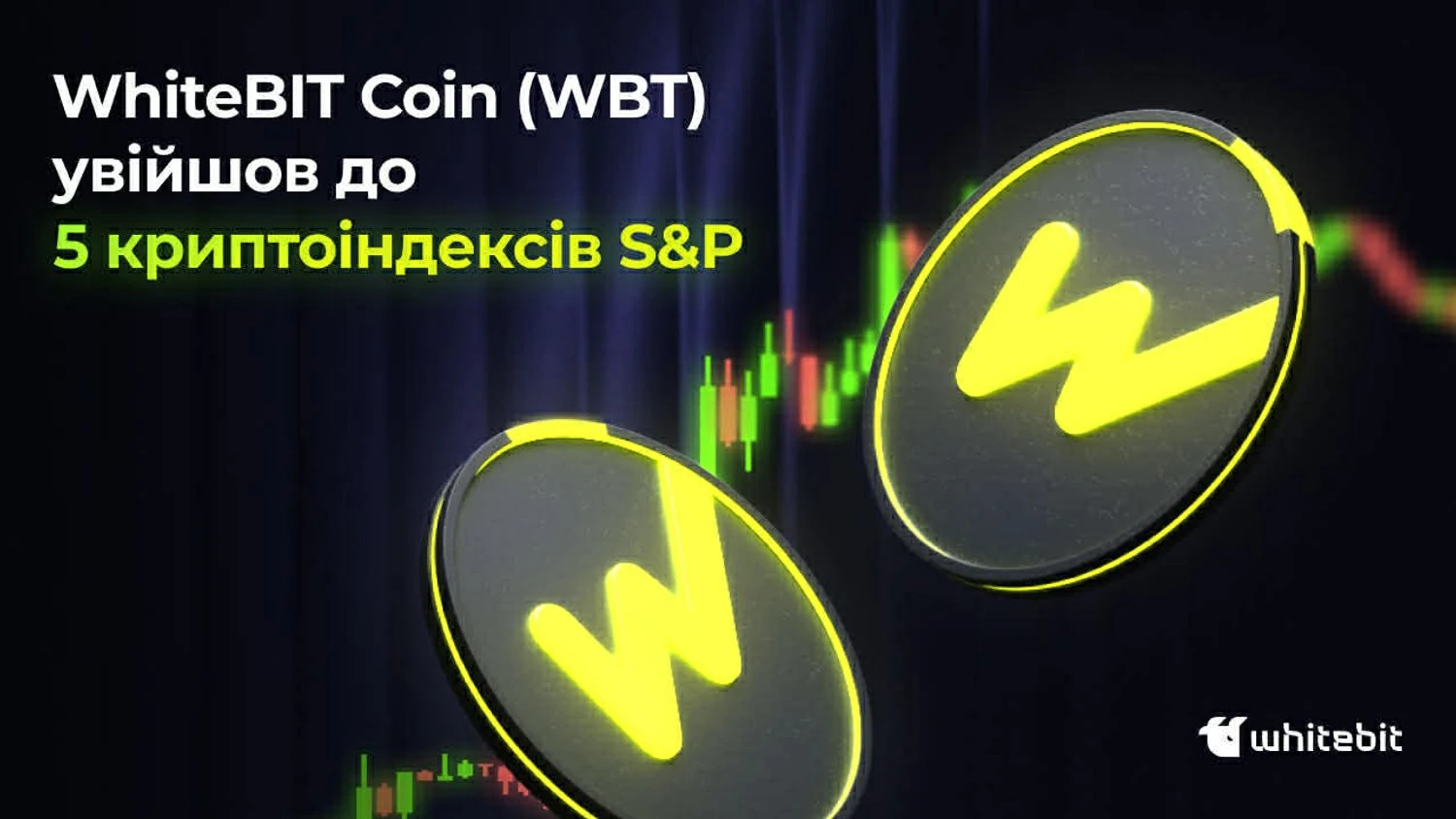 Ukrainian Breakthrough: WhiteBIT's Native Coin Enters 5 Key S&amp;P Dow Jones Indices