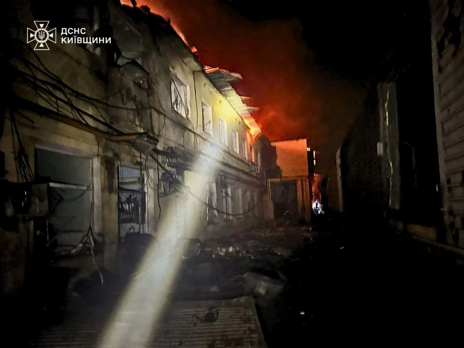 Russian troops attacked Fastiv in Kyiv region with drones: consequences shown