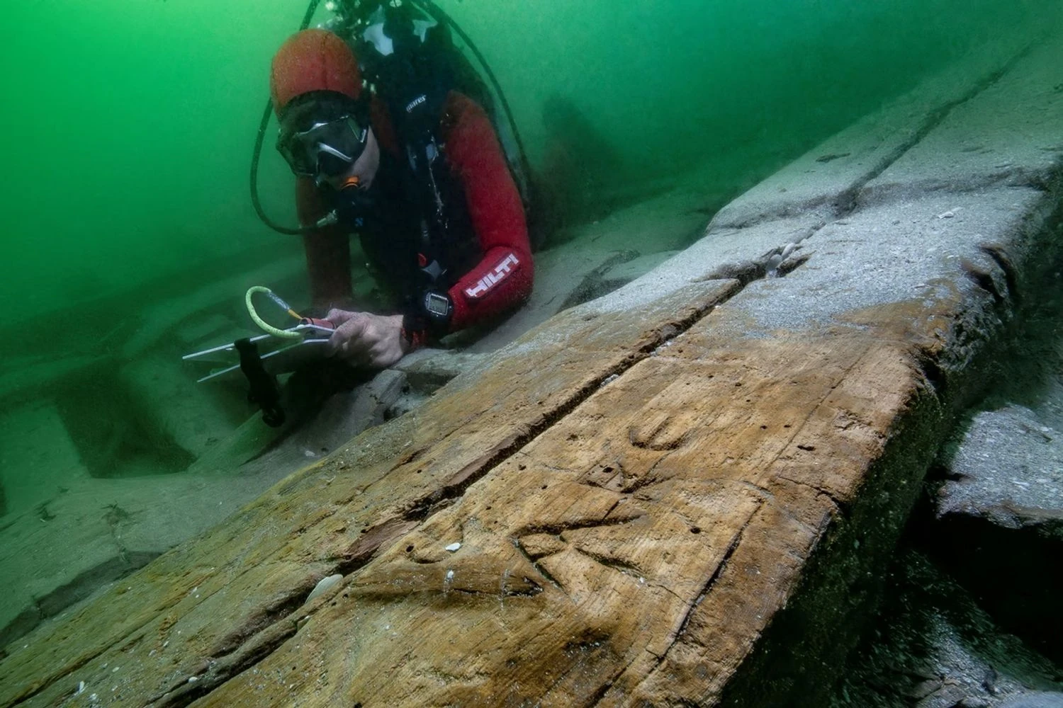 Archaeologists found an ancient pleasure boat from the time of Ancient Egypt off the coast of Alexandria