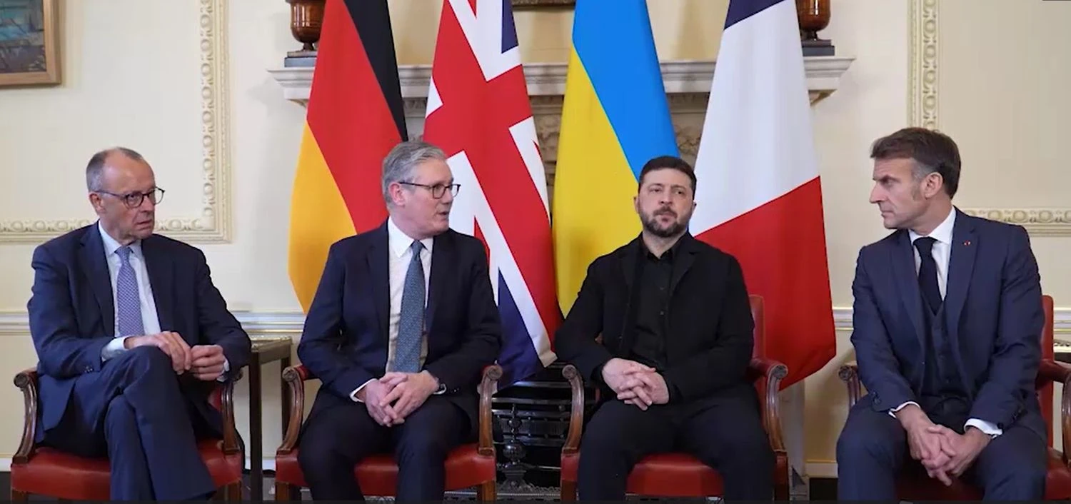 President Zelenskyy spoke about what he discussed with European leaders in London