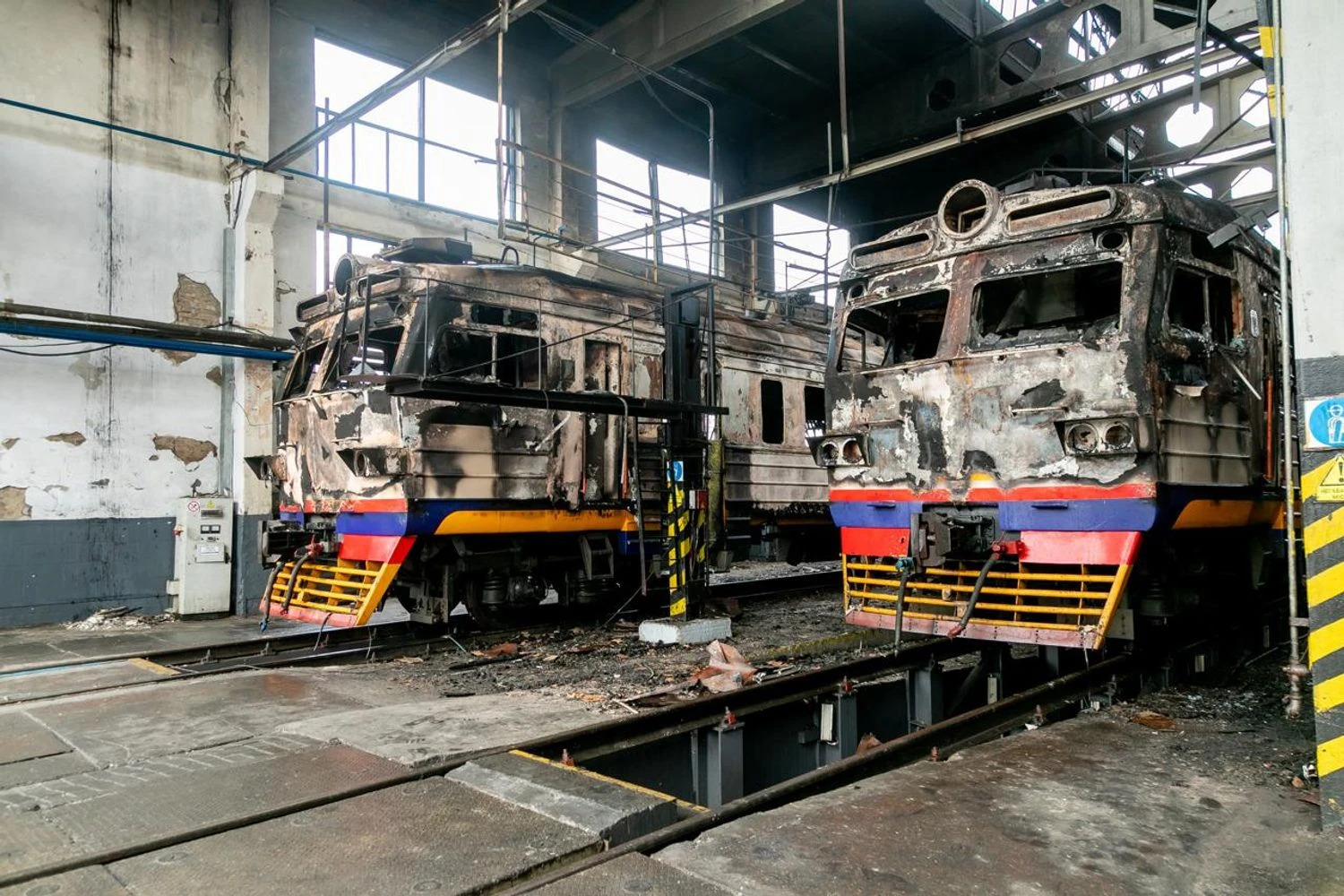 Russian strike on Fastiv on the night of December 6: 27 suburban train cars destroyed, damages amount to UAH 300 million