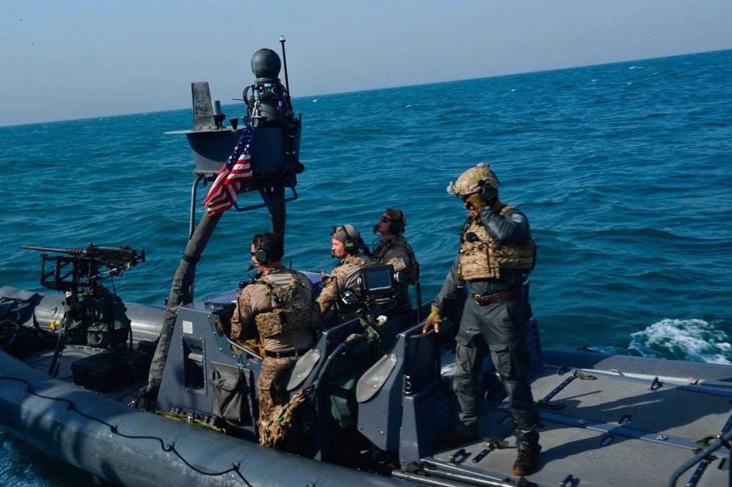 US special forces intercepted a vessel from China to Iran, seizing military cargo