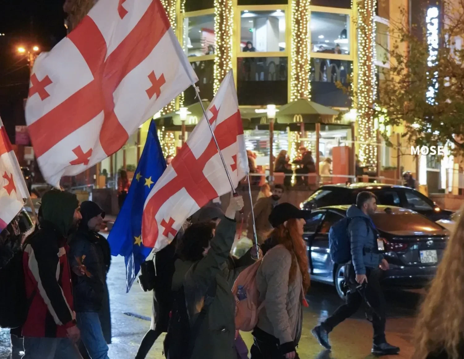 Protesters in Tbilisi demand international investigation into dispersal of rallies