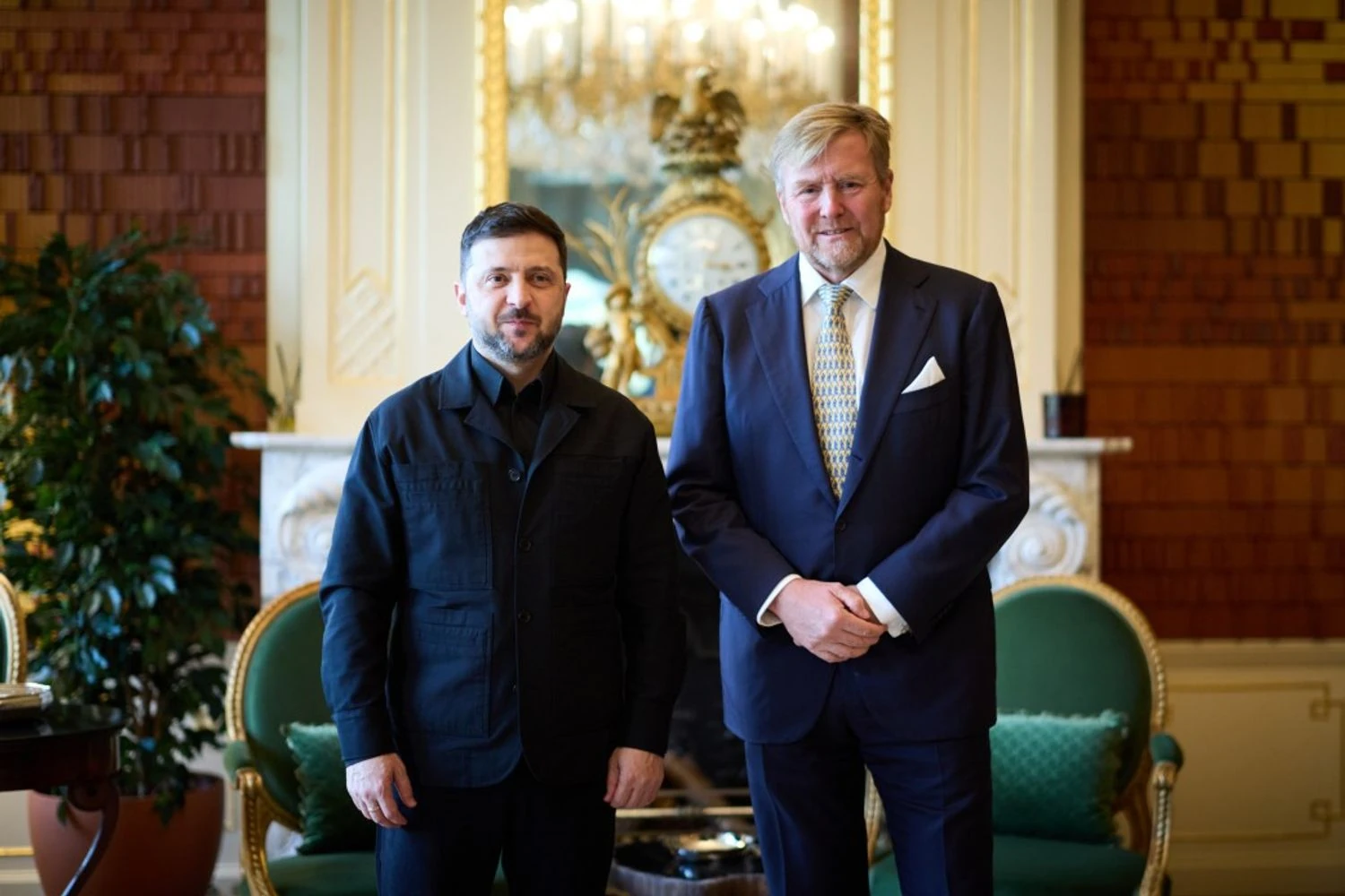 King of the Netherlands met with Zelenskyy: discussed defense support and a just peace
