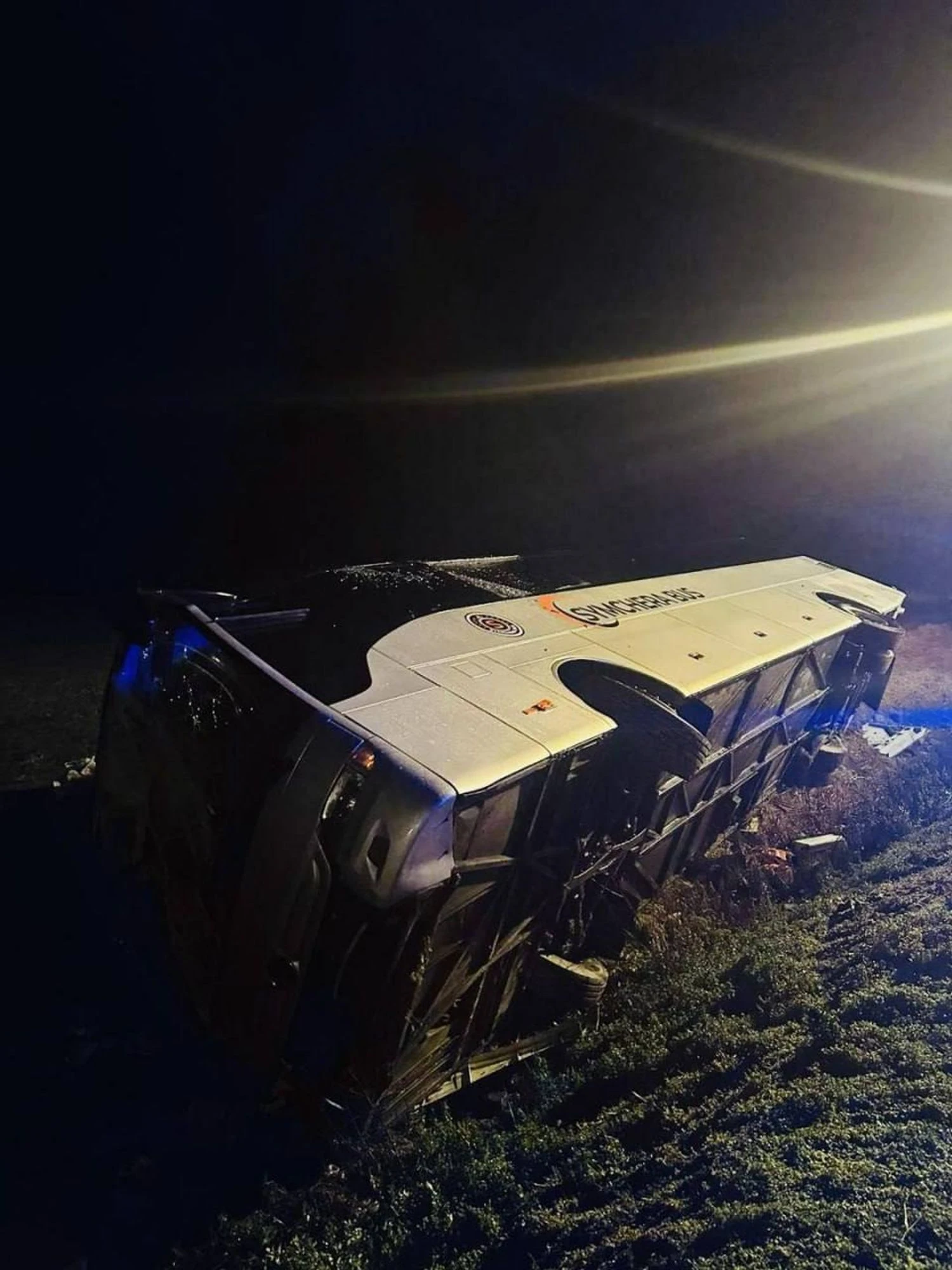 Bus with Ukrainians overturned in Slovakia: two passengers hospitalized