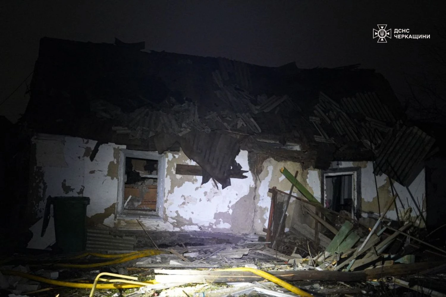 Russians massively attacked Cherkasy: critical infrastructure targeted, there are casualties