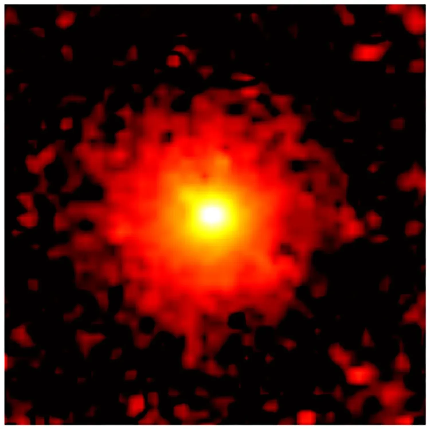 Изображение межзвездной кометы 3I/ATLAS от NASA/SPHEREx
