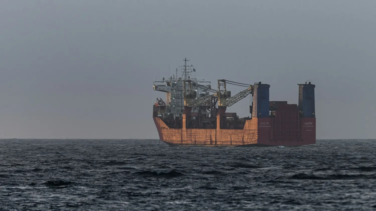 Sanctioned Russian vessel Adler detained in Sweden: inspection underway