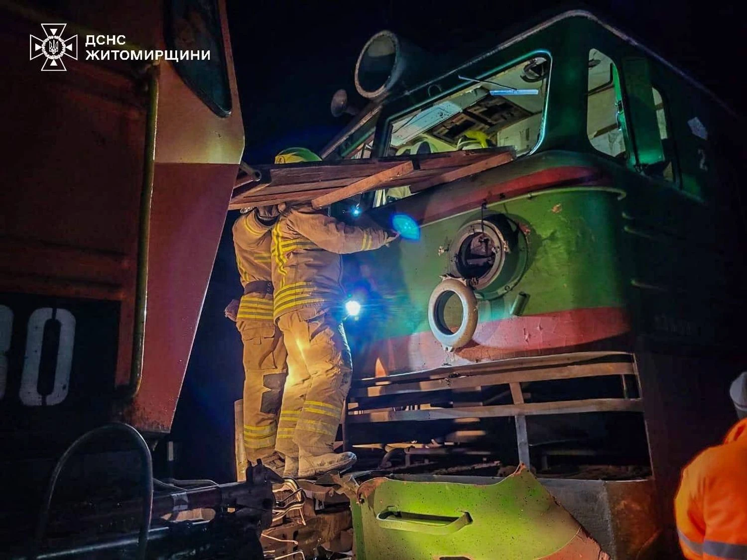 Four Ukrzaliznytsia employees injured in Russian attack on Zhytomyr region - SES