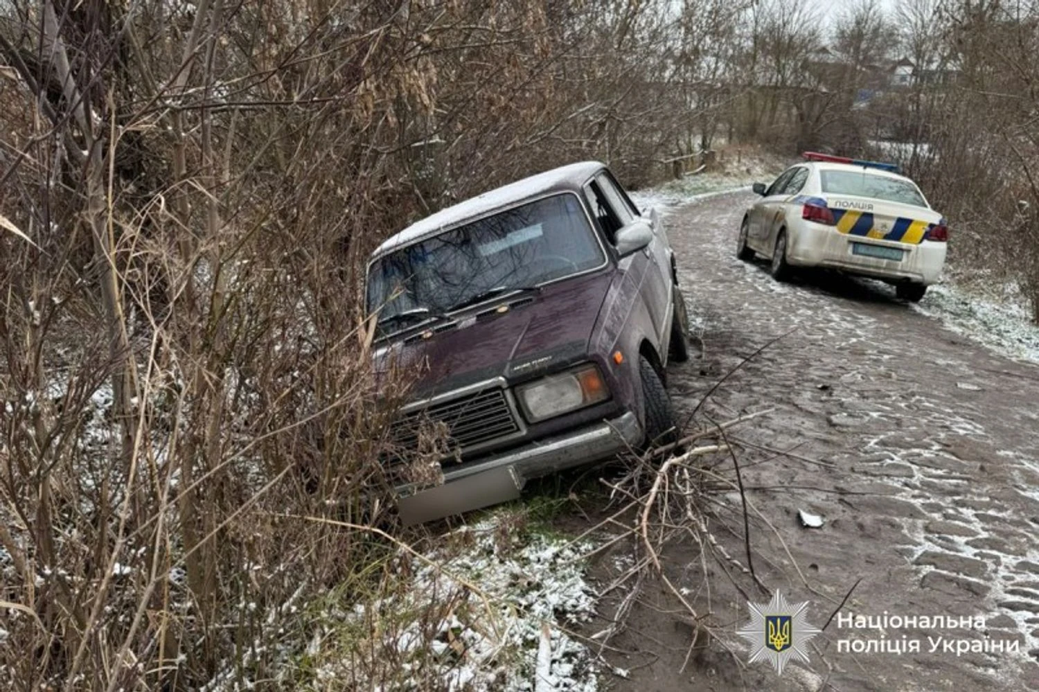 Stole two cars in one night and got into two accidents with them: police in Vinnytsia region detained the perpetrator