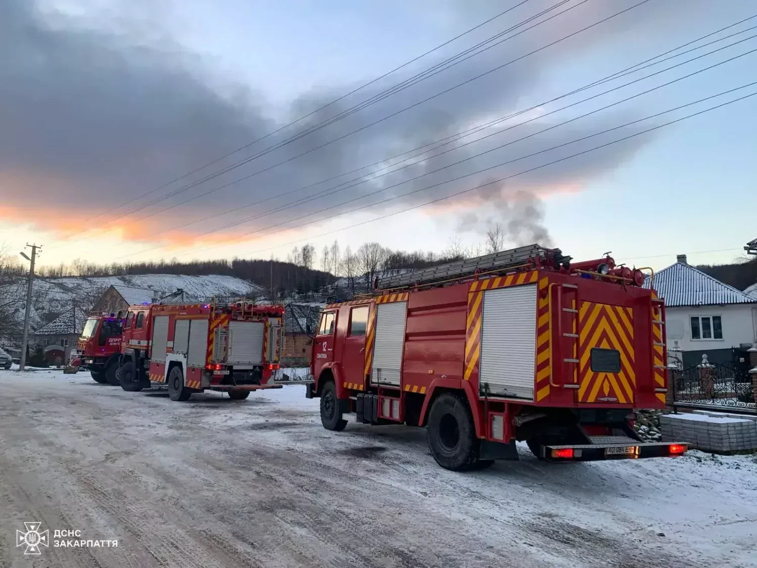 Gas continues to burn in Zakarpattia region after depressurization of the main pipeline - State Emergency Service  Curated by Alerts360