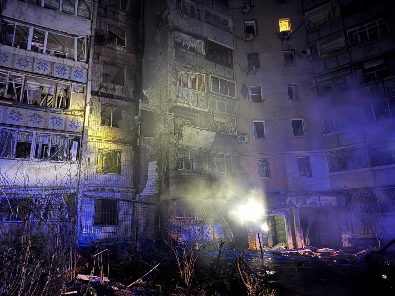 Odesa suffered a massive UAV attack: residential and energy infrastructure damaged, children injured