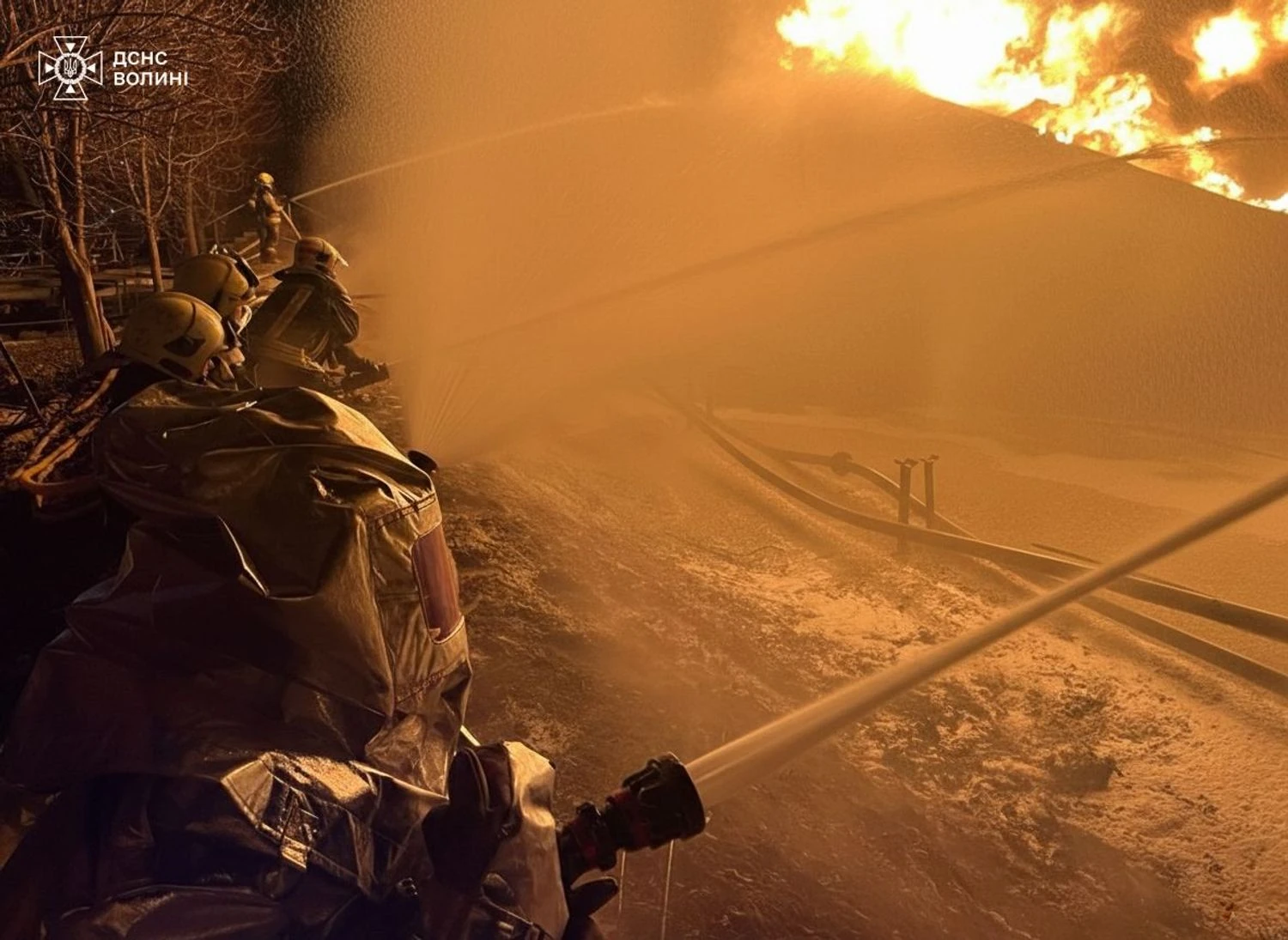 In Volyn, fires at critical infrastructure facilities were