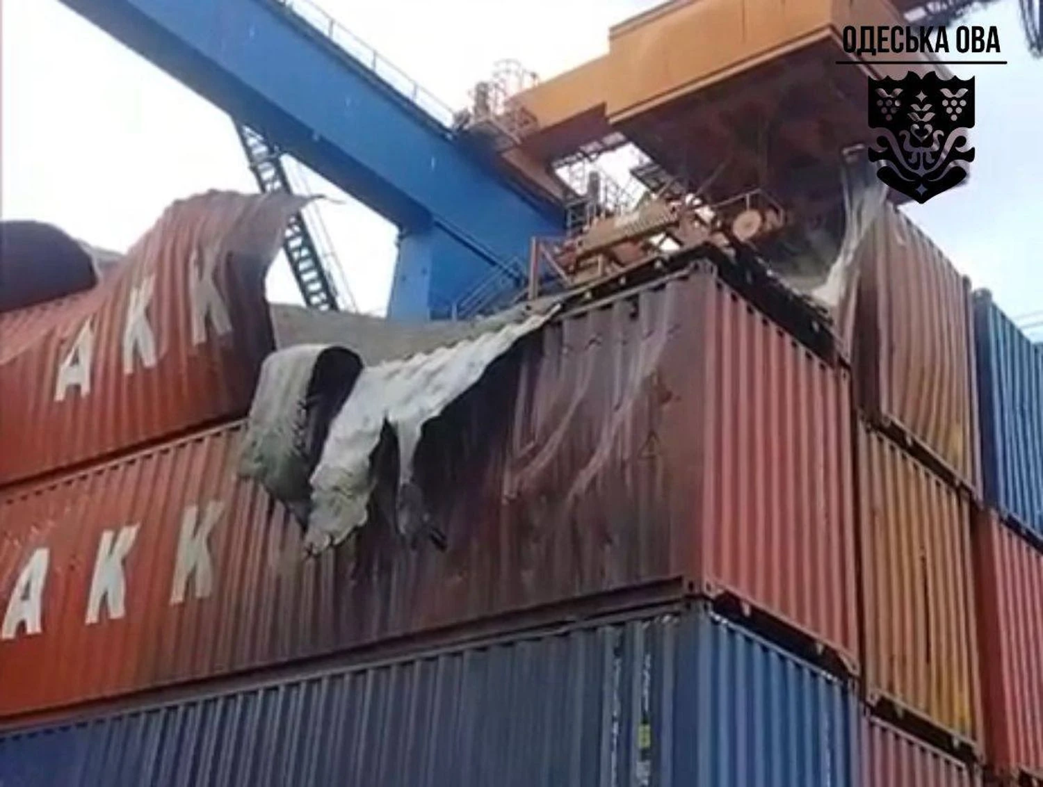 Massive Russian attack on Odesa region ports: number of injured rises to eight