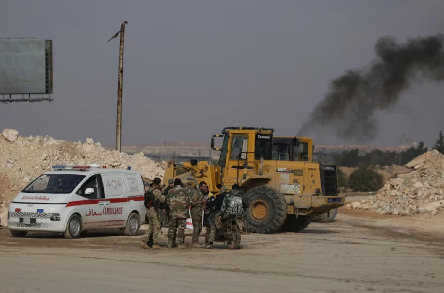 Syrian army launched an assault on Kurdish areas of Aleppo after ceasefire collapse