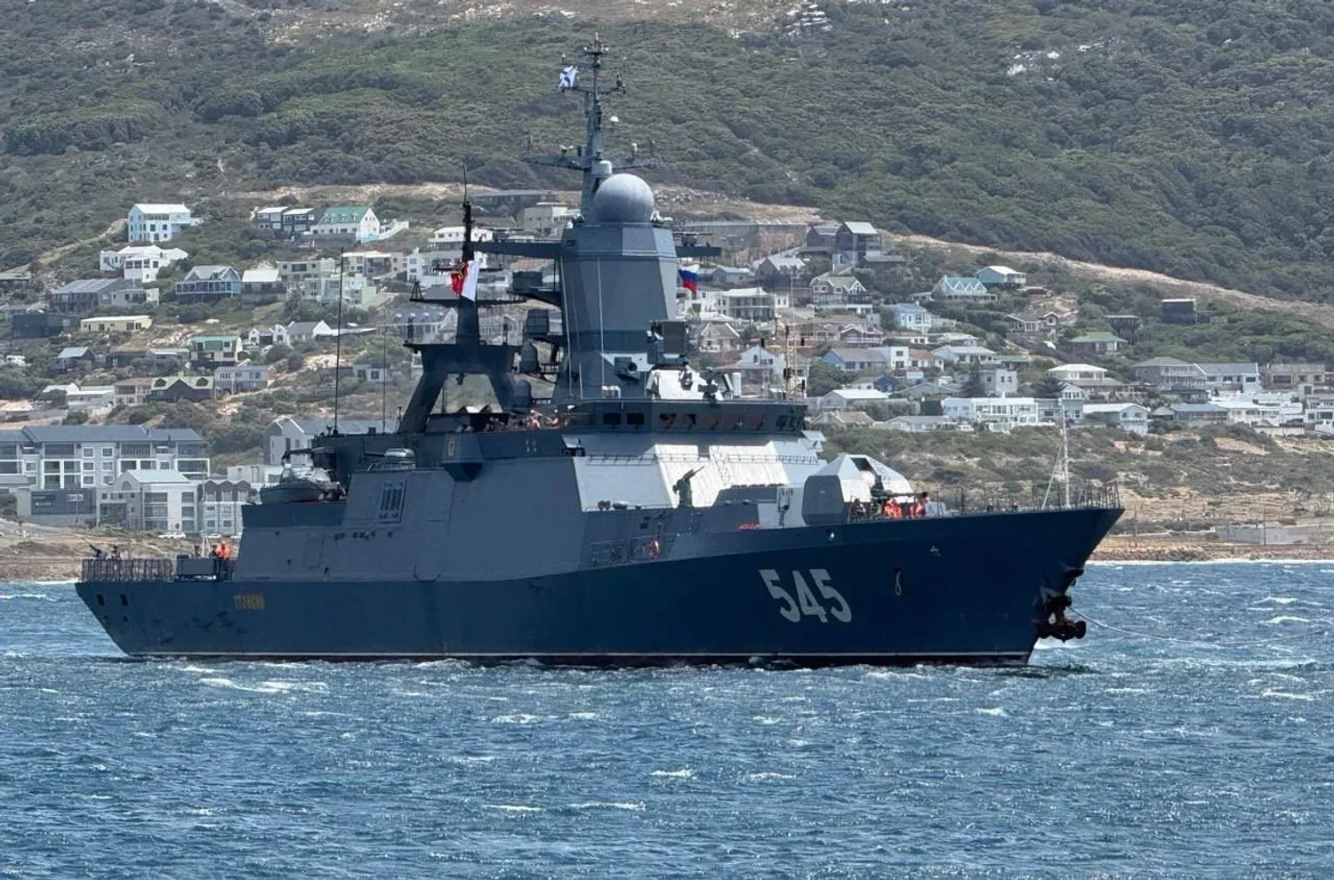 South Africa has launched joint naval exercises with Russia, China, and Iran
