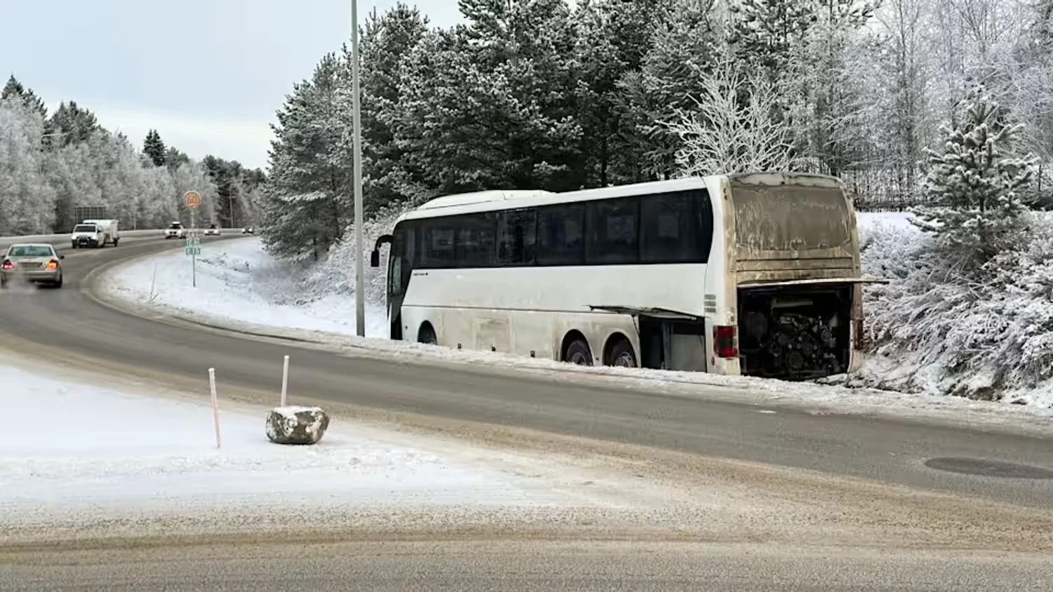Ukrainian bus involved in accident in Finland: details