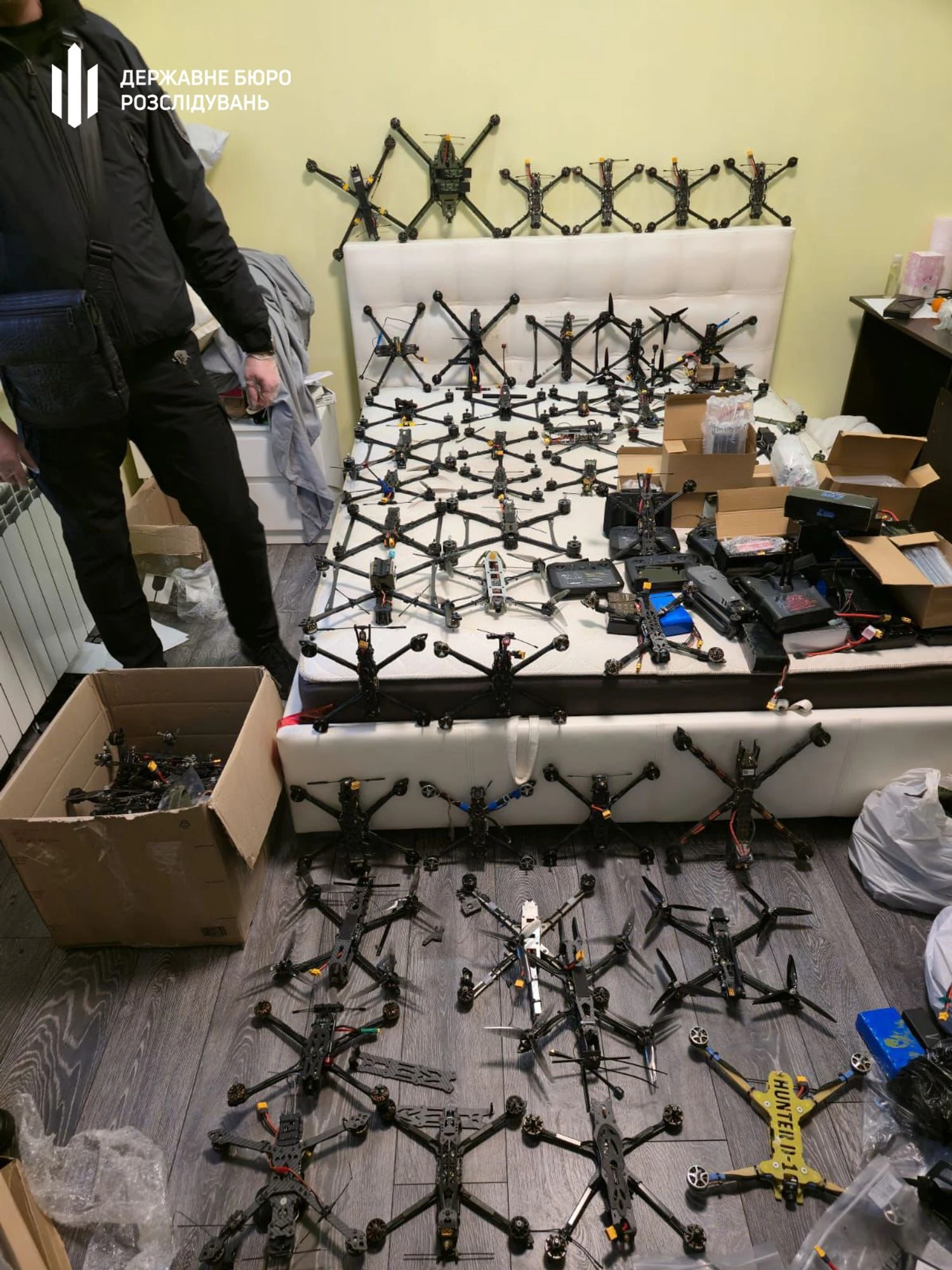 In Donetsk region, a serviceman was exposed trying to sell weapons, and over 500 drones were also discovered and seized