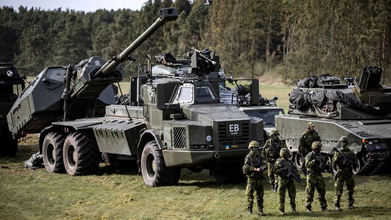 Sweden strengthens NATO's eastern flank: Archer artillery systems to arrive in Latvia this year