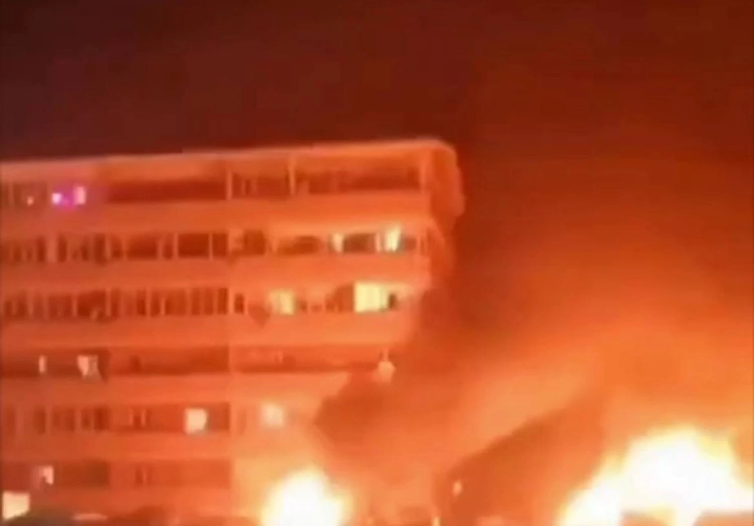 Russian air defense missile hit a residential building in Russia's Krasnodar Krai