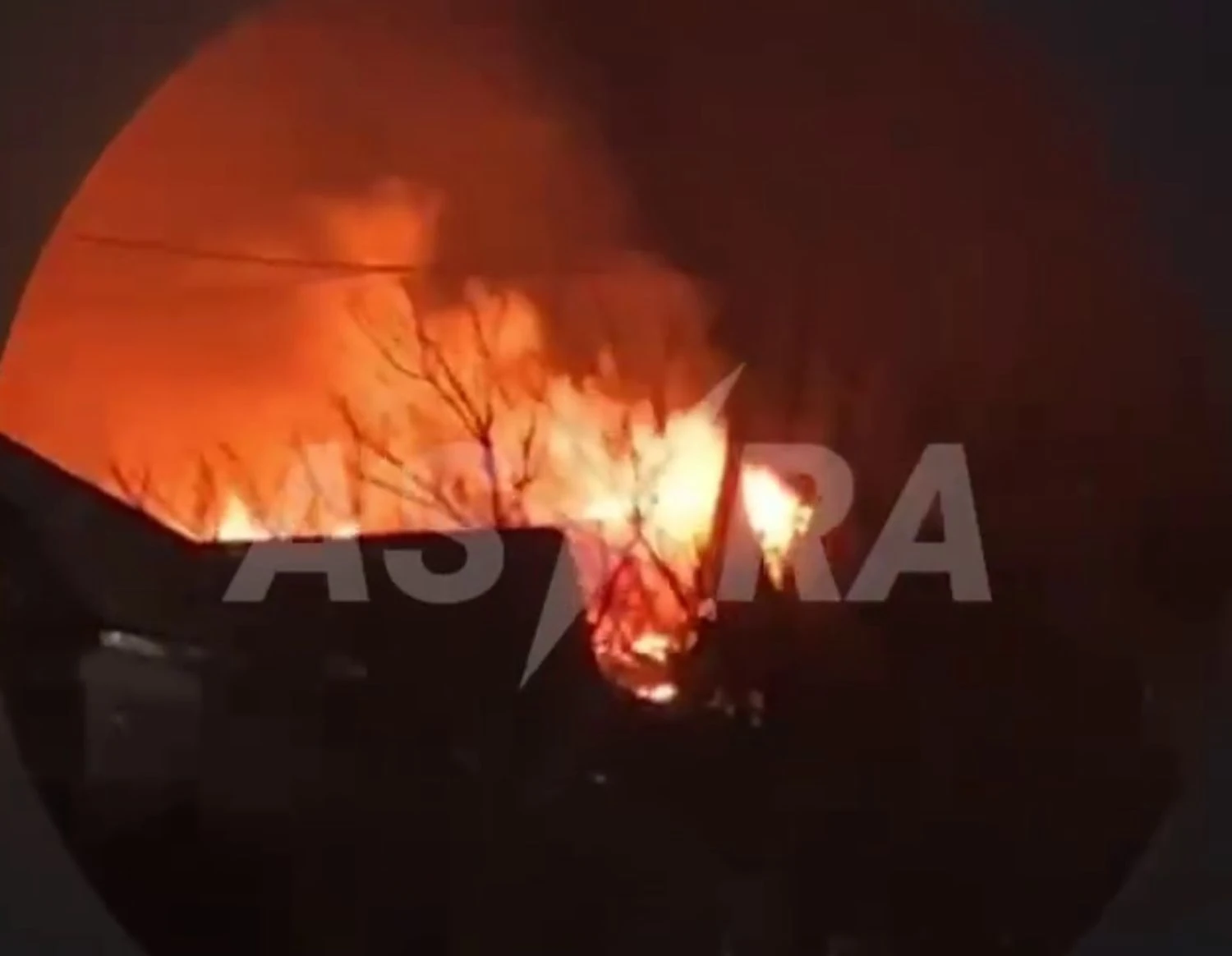 Night drone attack on Russia: oil depot ablaze in Penza, residential building damaged in Voronezh region