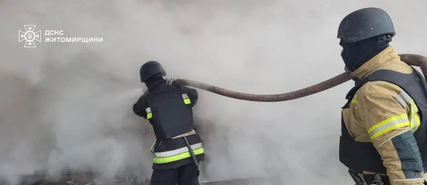 Russia again attacked critical infrastructure in Zhytomyr region: consequences shown