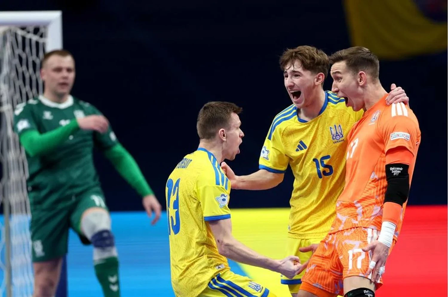 Euro 2026 Futsal: Ukraine defeated Lithuania 4:1