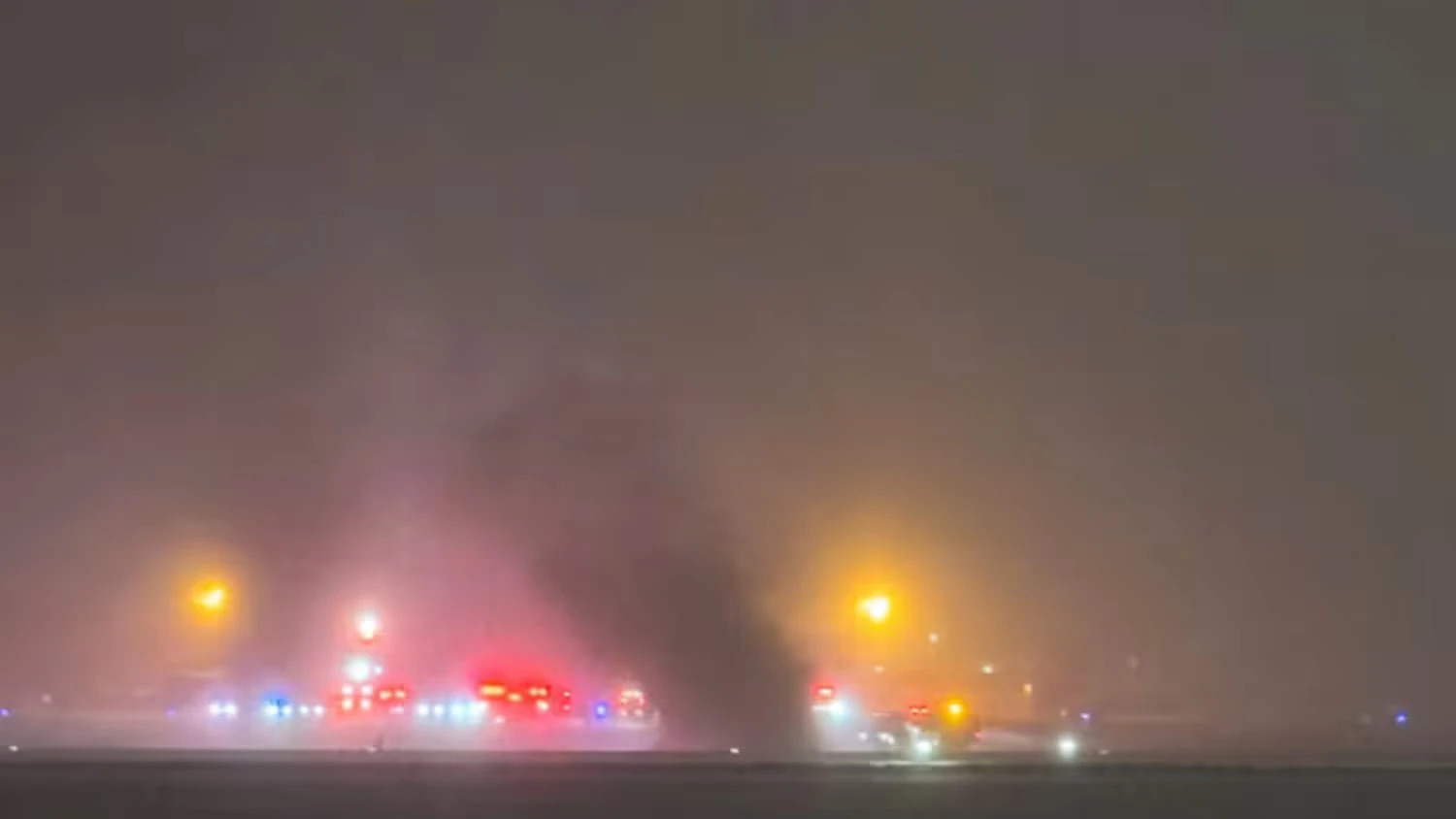 Business jet with 8 people on board crashed during takeoff in the USA amid bad weather