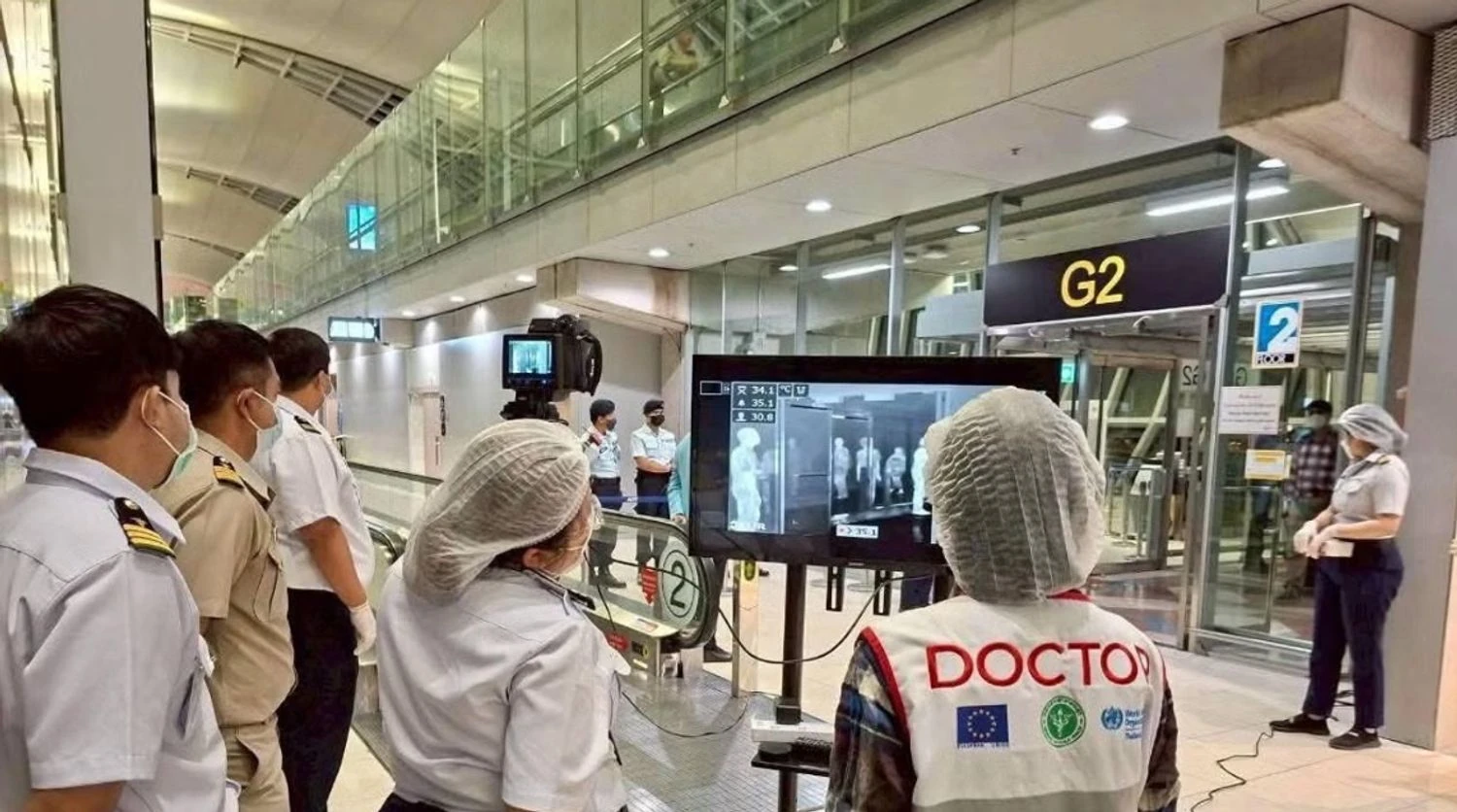 Due to a new virus transmitted from bats and pigs, Asian countries are introducing enhanced sanitary control