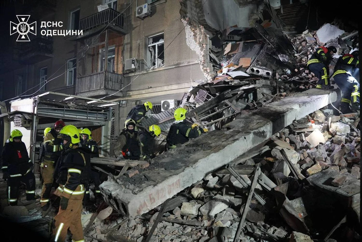 Massive Russian drone attack on Odesa claims a life: man's body found under rubble