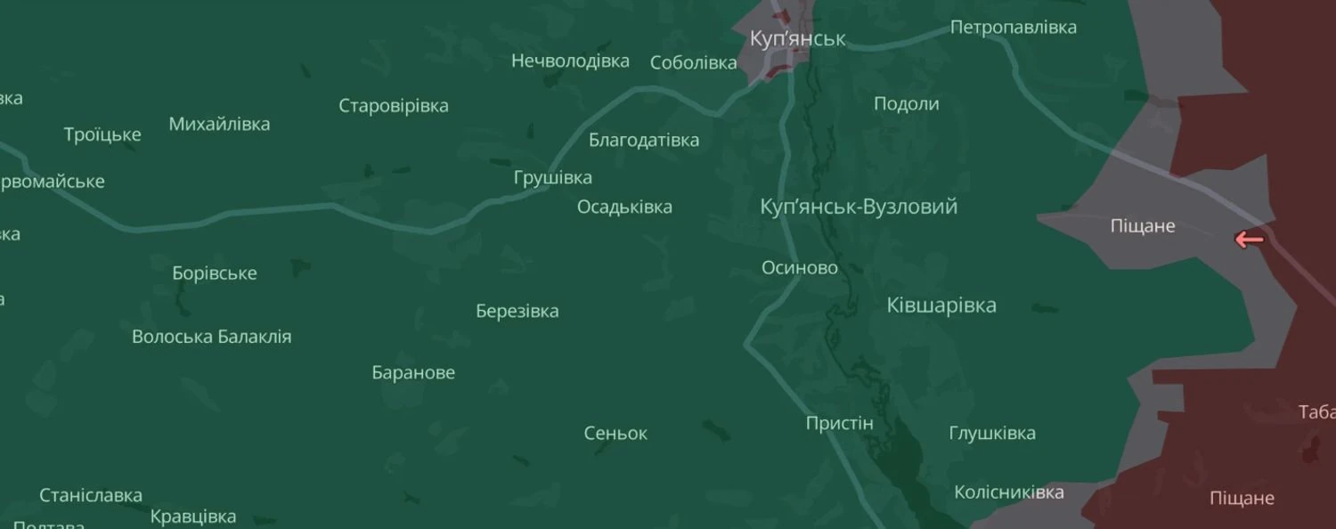 Russian Ministry of Defense announced the capture of Kupiansk-Vuzlovyi and Novoyakovlivka: DeepState maps refute Russian lies