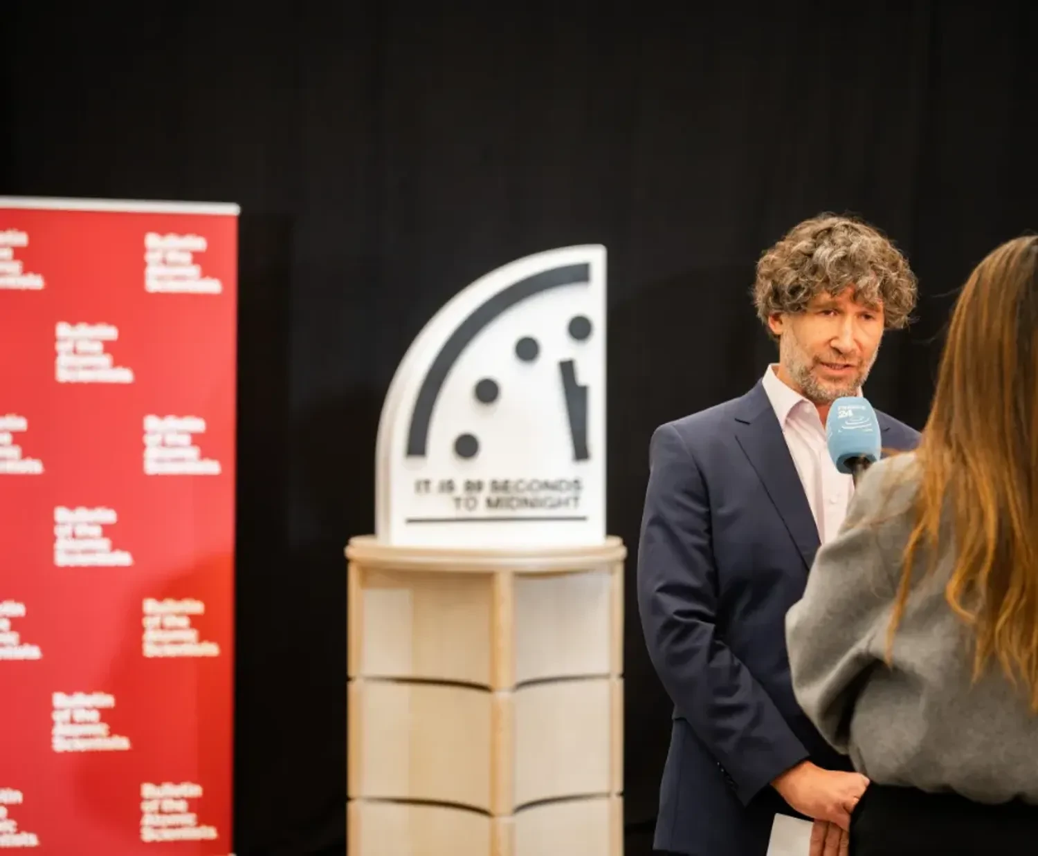 The hands of the Doomsday Clock were moved forward by 4 seconds, one of the reasons being the war in Ukraine