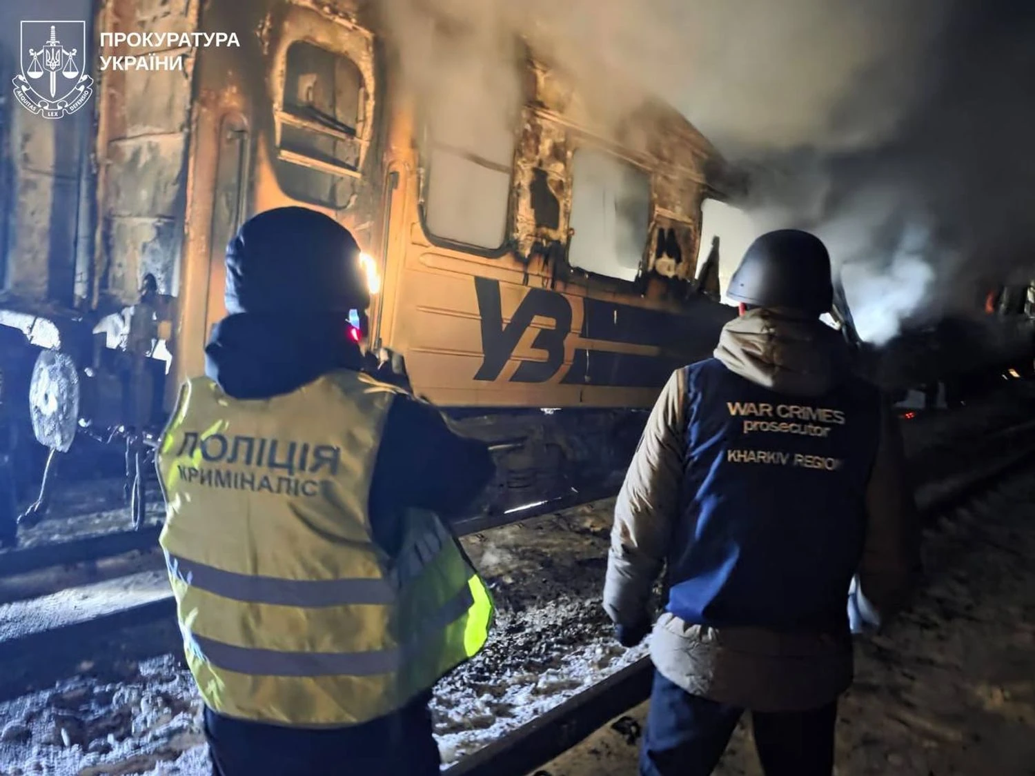 Russian attack on the "Chop-Barvinkove" train: prosecutors report three dead