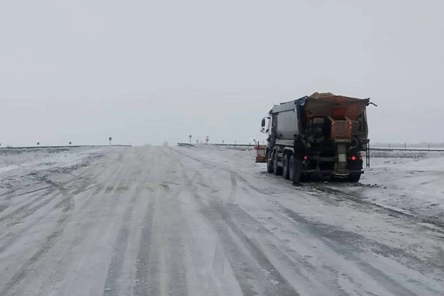 Temporary traffic restrictions lifted in Odesa region due to difficult weather conditions
