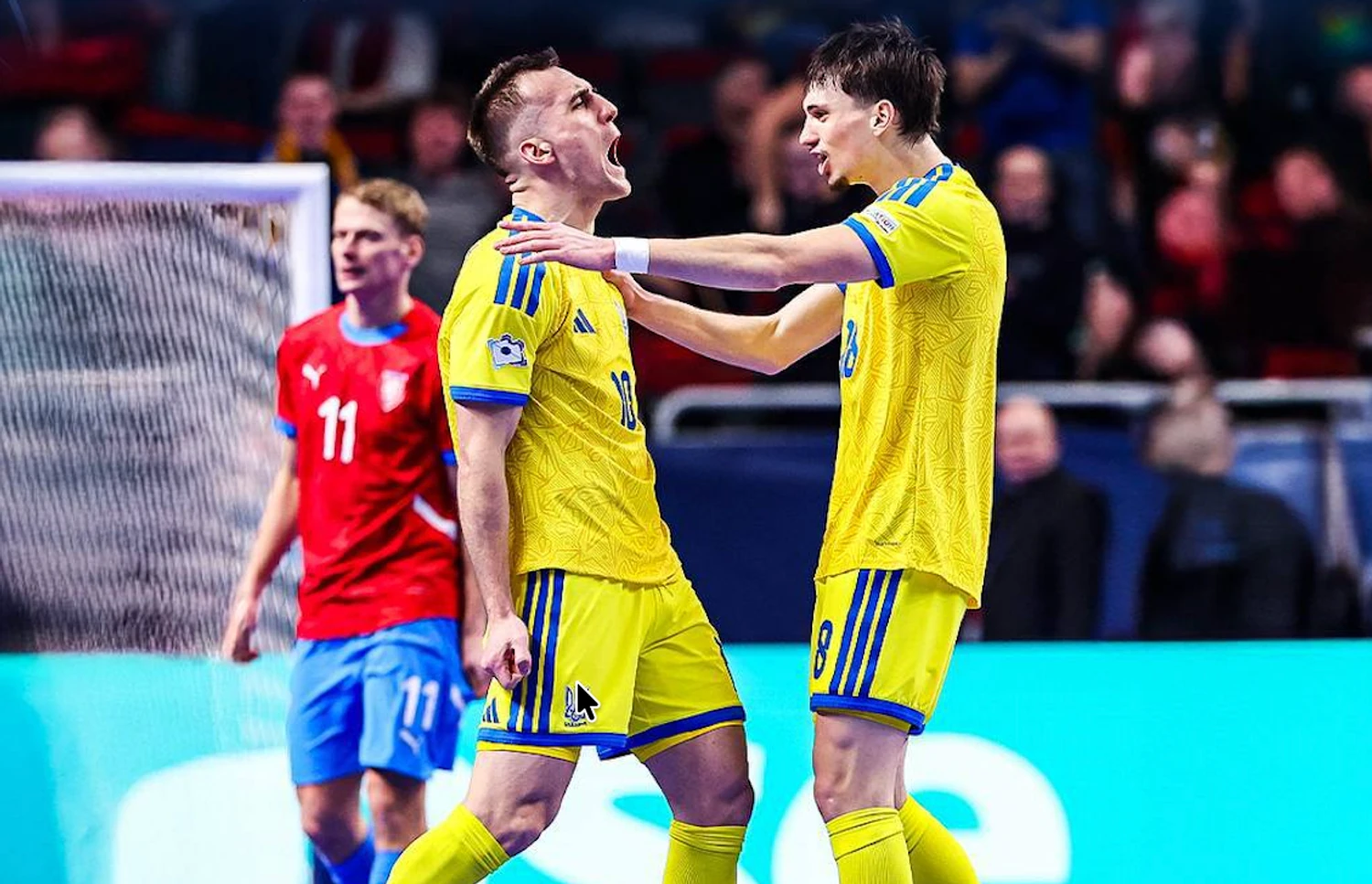 Ukraine advances to Euro 2026 Futsal Quarterfinals after defeating Czech Republic