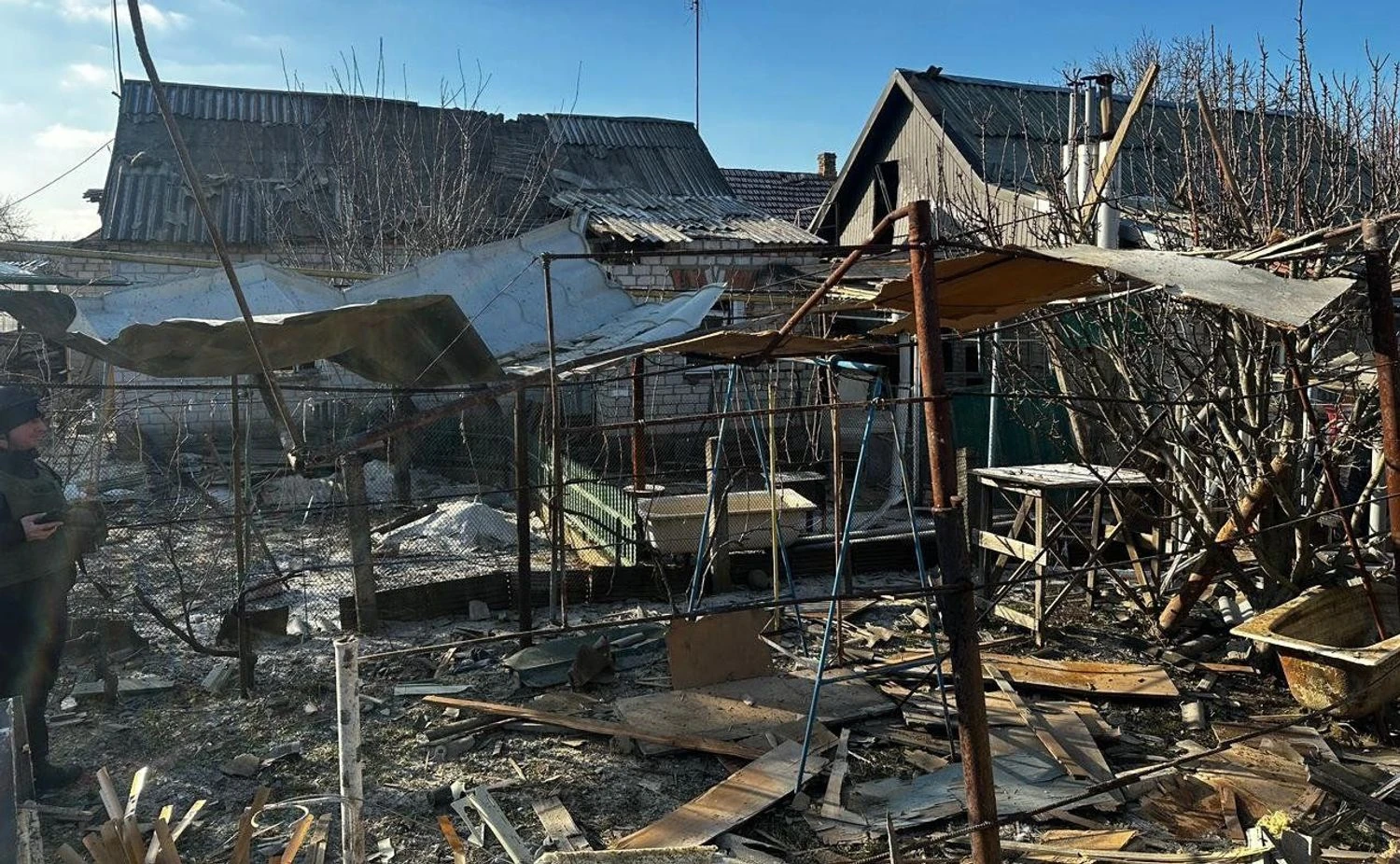 Russian UAVs attacked Zaporizhzhia again on February 1: two women injured