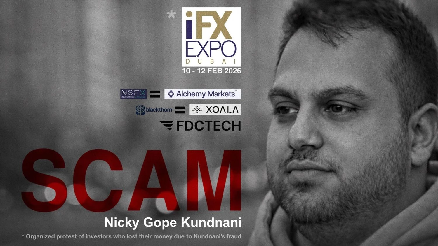 Ukrainians in Dubai to protest against international forex fraudsters